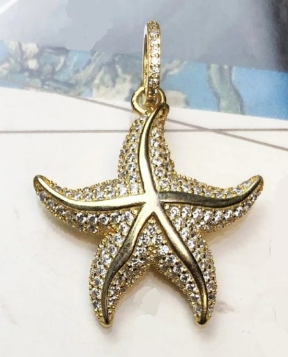 Pendentif étoile de mer pour femme