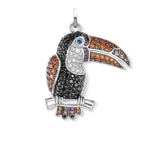 Pendentif toucan pour femme