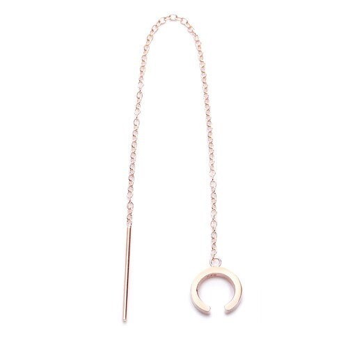 Pendiente de mujer con cadena