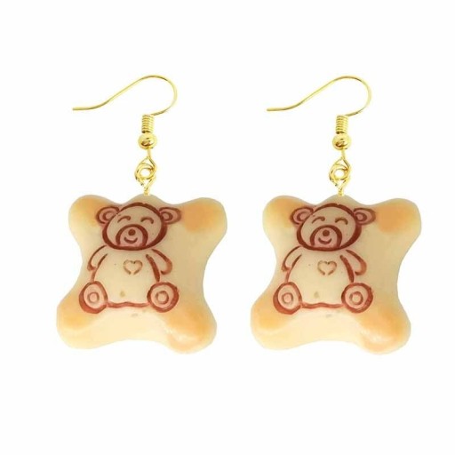 Pendientes colgantes de comida para mujer G527