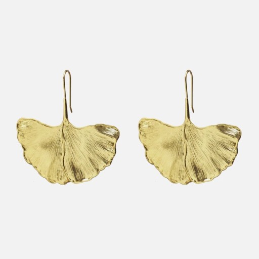 Pendientes colgantes de hojas para mujer G1006