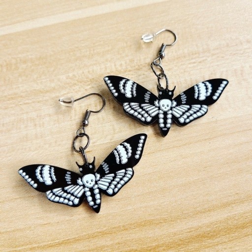 Pendientes colgantes de mariposa para mujer C1072