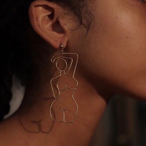 Pendientes colgantes de mujer C1212
