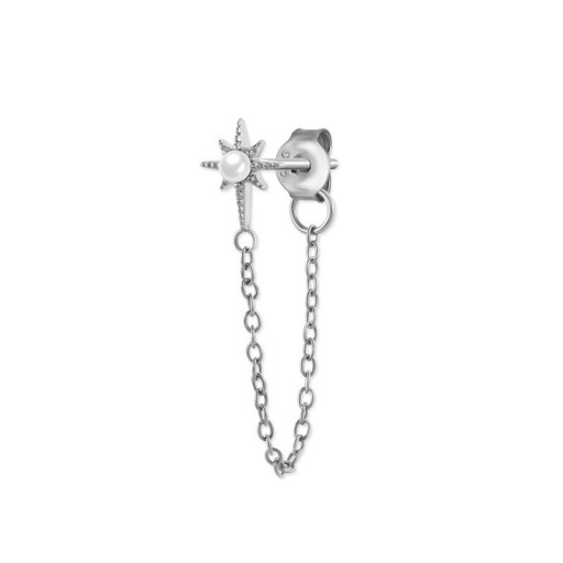 Pendientes colgantes de mujer con cadena