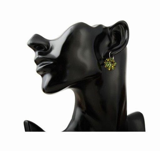 Pendientes colgantes de mujer con circonitas G1259