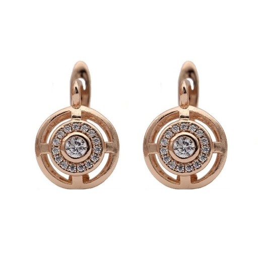 Pendientes colgantes de mujer con circonitas G1507