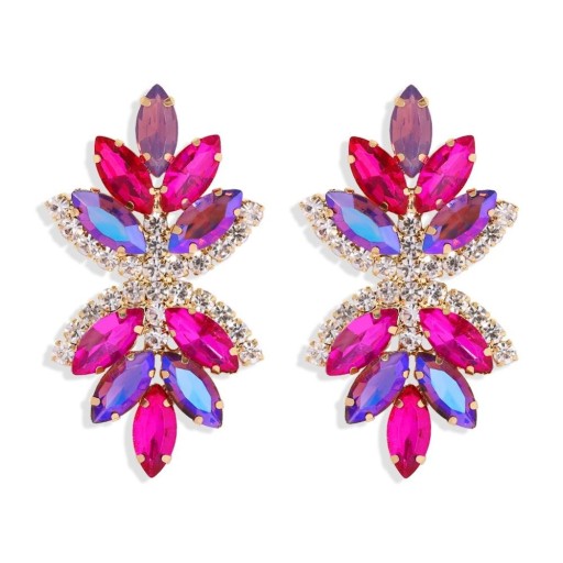 Pendientes colgantes de mujer con circonitas G639
