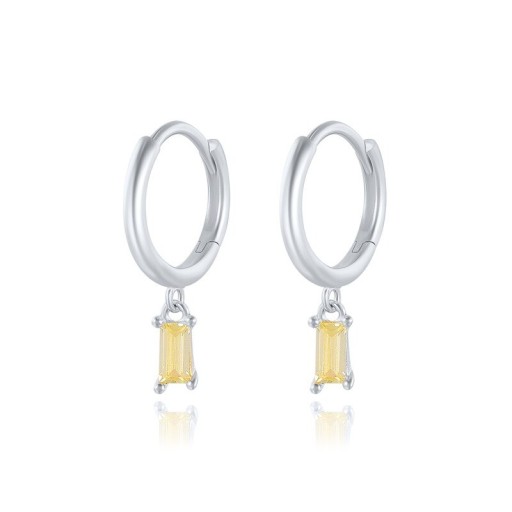 Pendientes colgantes de mujer con circonitas H743