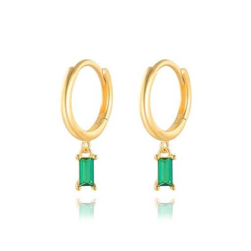 Pendientes colgantes de mujer con circonitas H743