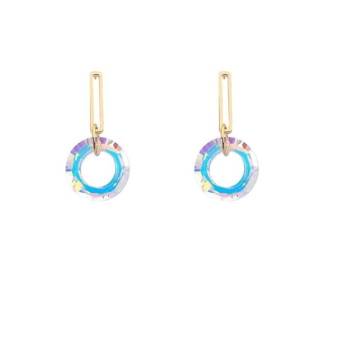 Pendientes colgantes de mujer con cristal G730