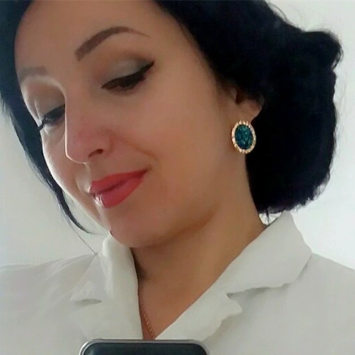 Pendientes colgantes de mujer con cristal G879