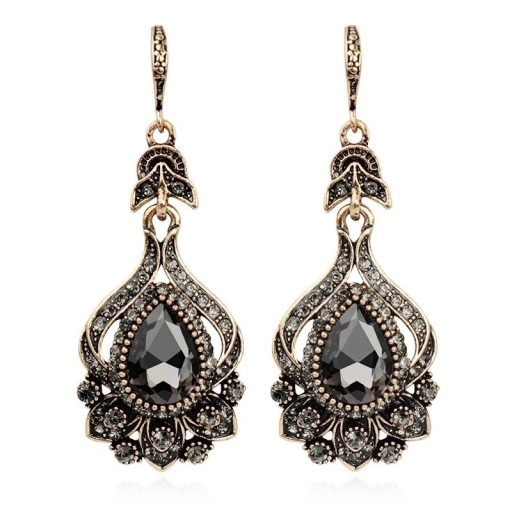 Pendientes colgantes de mujer con cristal G950