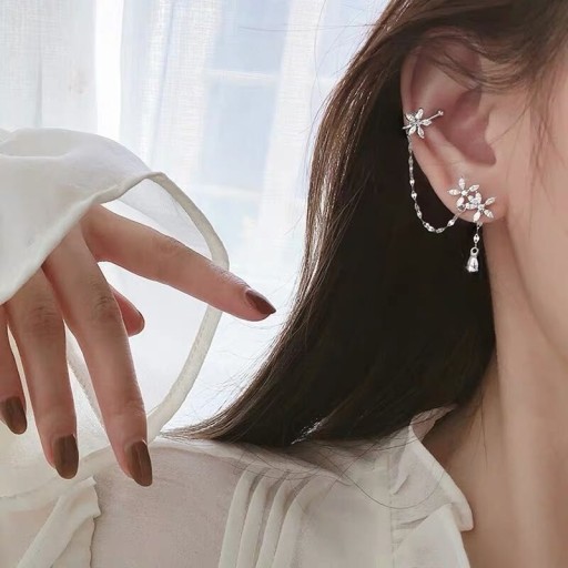 Pendientes colgantes de mujer con perlas G311
