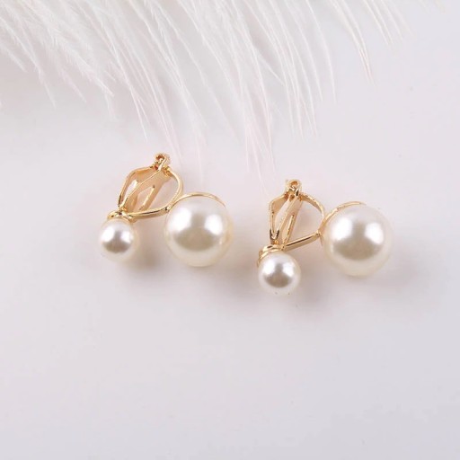 Pendientes colgantes de mujer con perlas G772