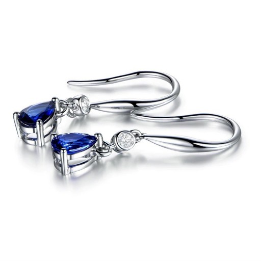 Pendientes colgantes de mujer con piedra R61