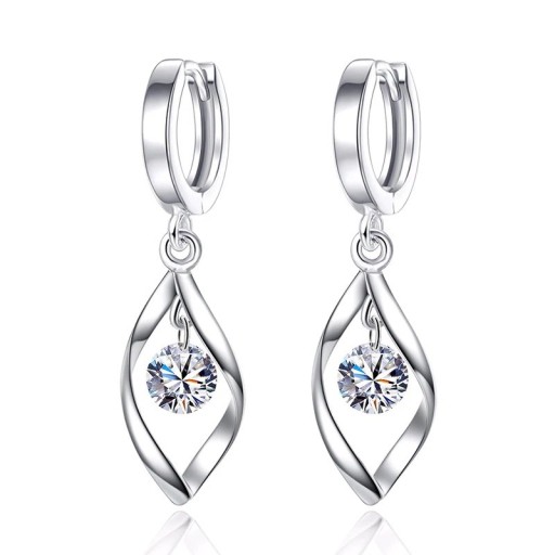 Pendientes colgantes de mujer con piedra R68