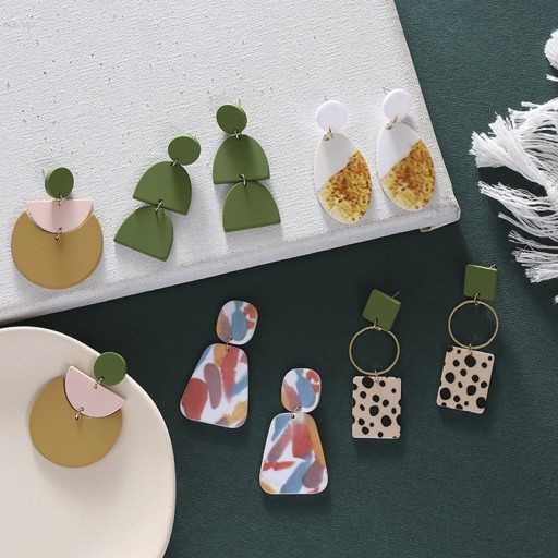 Pendientes colgantes de mujer G1020