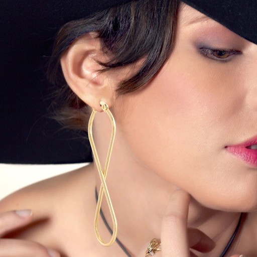 Pendientes colgantes de mujer G1038