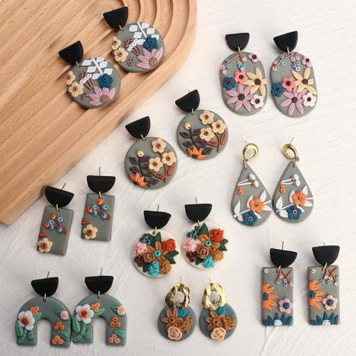 Pendientes colgantes de mujer G1054