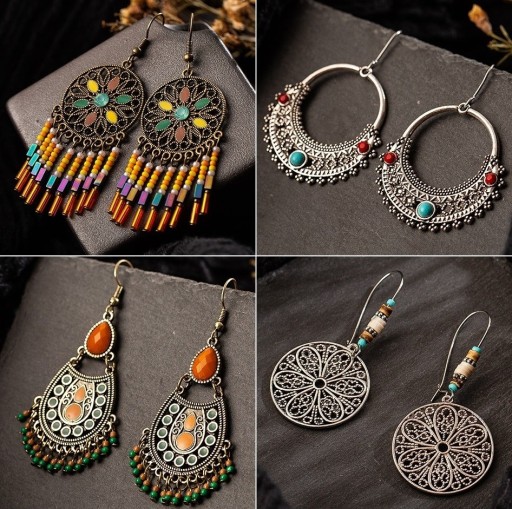 Pendientes colgantes de mujer G1148