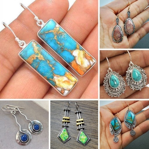 Pendientes colgantes de mujer G1190