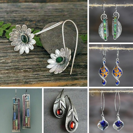 Pendientes colgantes de mujer G247