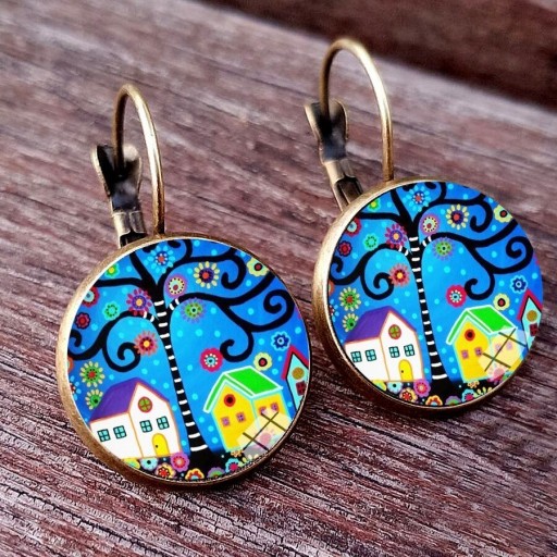 Pendientes colgantes de mujer H781