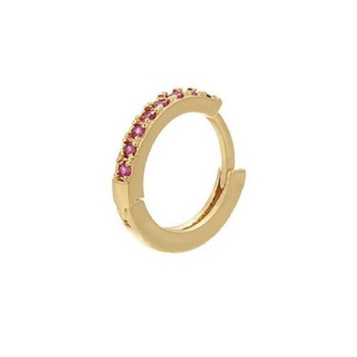 Pendientes de aro para mujer con circonitas A3164