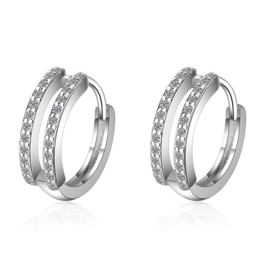 Pendientes de aro para mujer H714