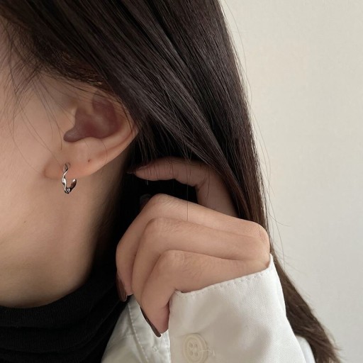 Pendientes de aro para mujer H860