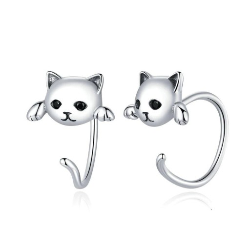Pendientes de gato para mujer G1207