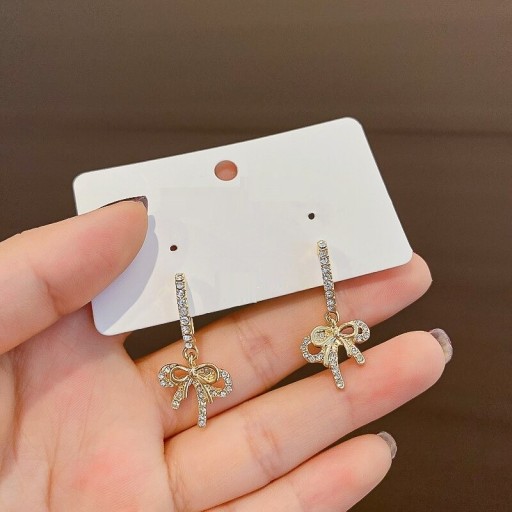 Pendientes de lazo para mujer H786