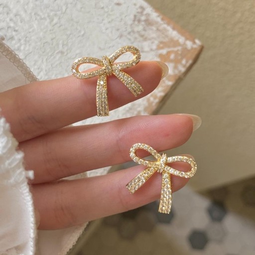 Pendientes de lazo para mujer H786