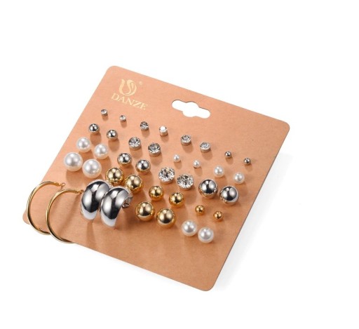Pendientes de mujer 20 pares J524