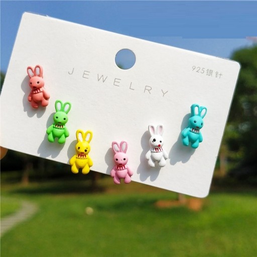 Pendientes de mujer 6 pares G1317