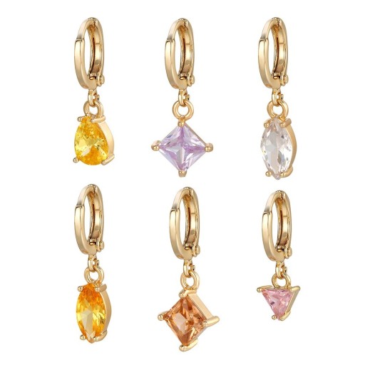 Pendientes de mujer 6 piezas J124