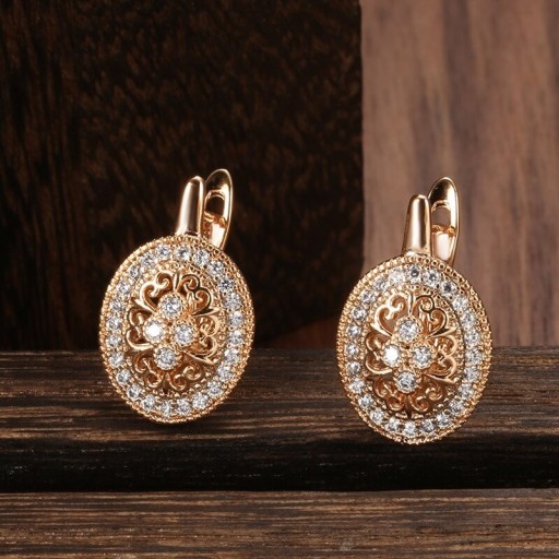 Pendientes de mujer con circonitas G1122