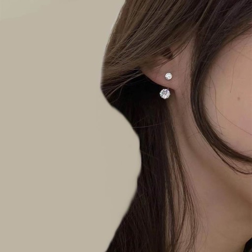 Pendientes de mujer con circonitas G115