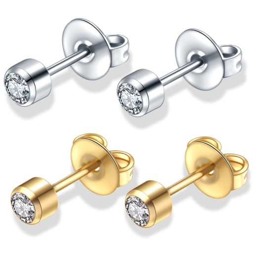 Pendientes de mujer con circonitas G1380
