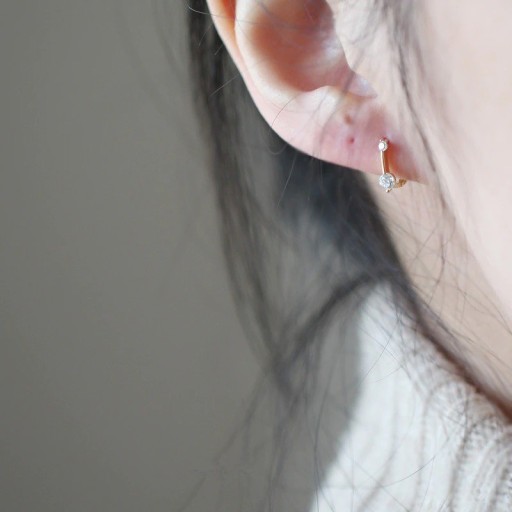 Pendientes de mujer con circonitas G1523
