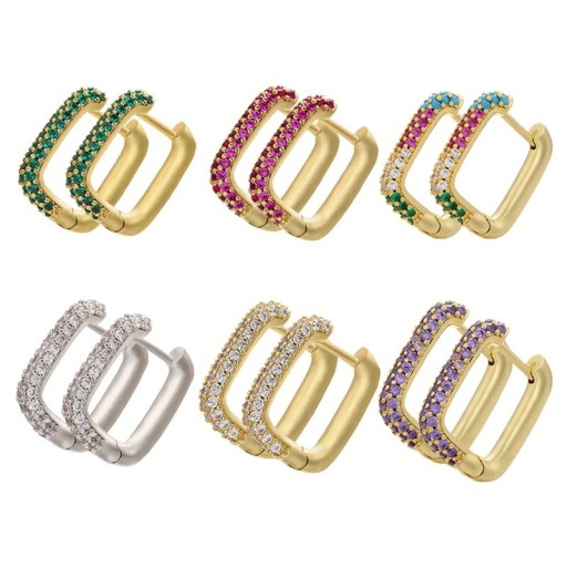 Pendientes de mujer con circonitas G315