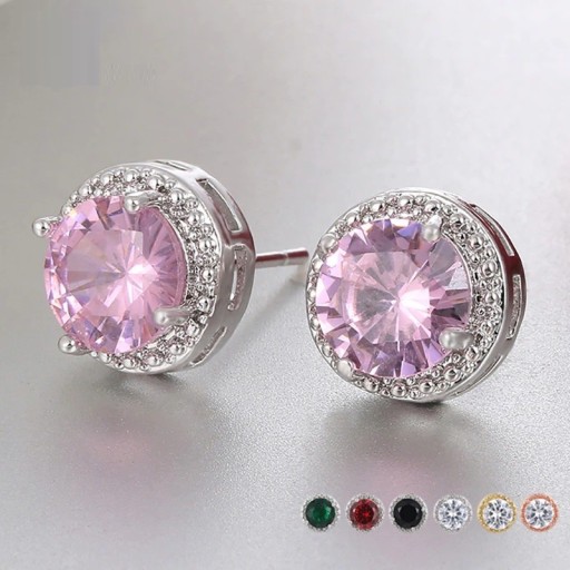 Pendientes de mujer con circonitas G465