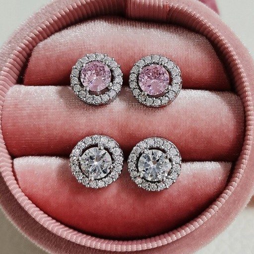 Pendientes de mujer con circonitas H798