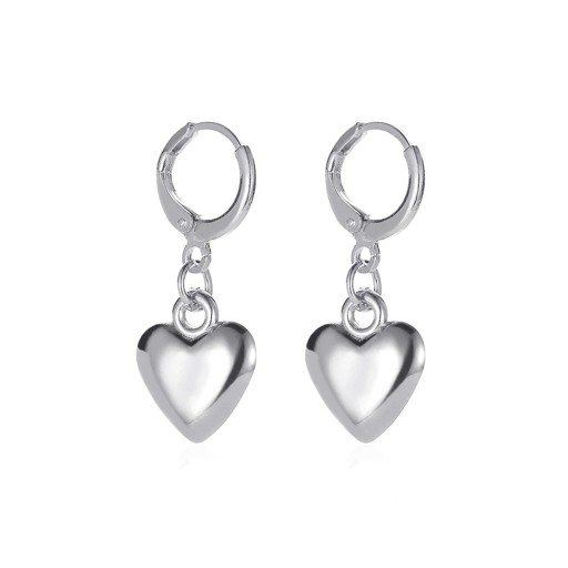 Pendientes de mujer con corazón