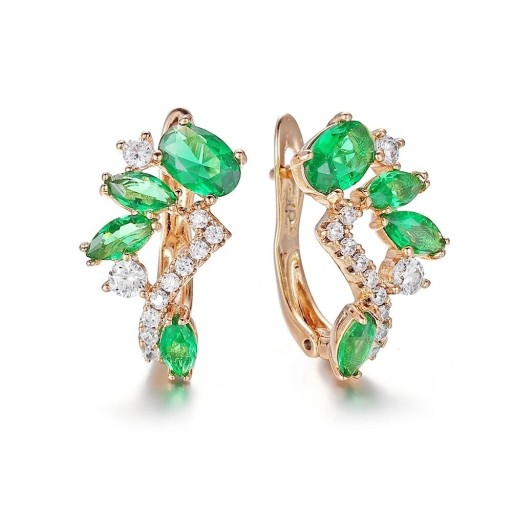 Pendientes de mujer con piedras