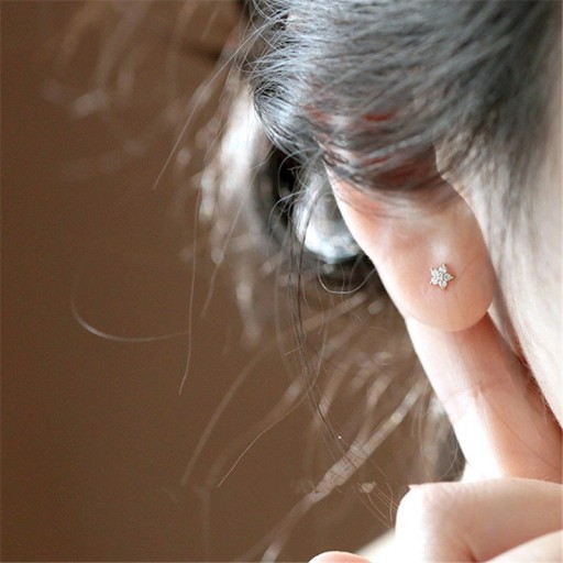 Pendientes de mujer flor H692
