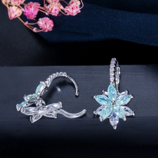 Pendientes de mujer flores G534