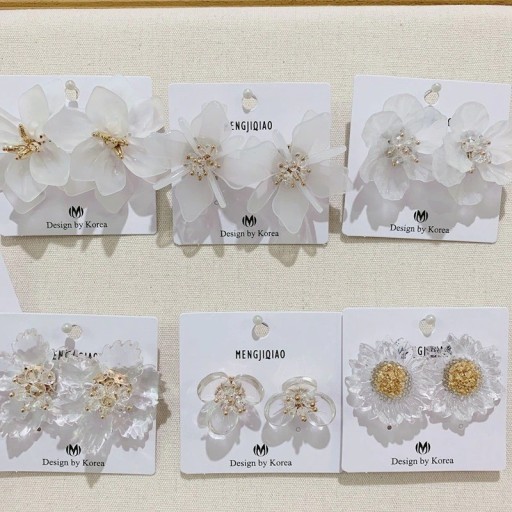 Pendientes de mujer flores J154