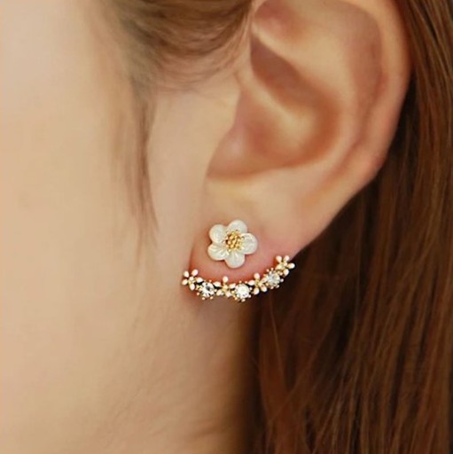 Pendientes de mujer flores
