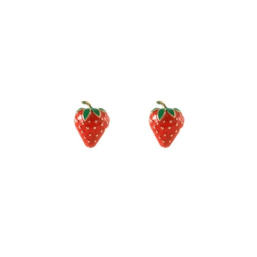 Pendientes de mujer fresas G1340